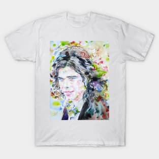 NICK DRAKE watercolor portrait .2 T-Shirt